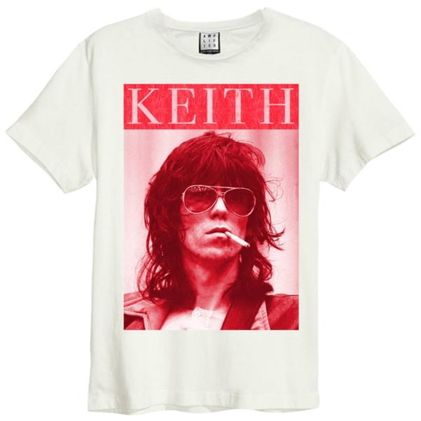 ROLLING STONES - KOOL KEITH - GRIGIO - (M) - T-SHIRT - AMPLIFIED