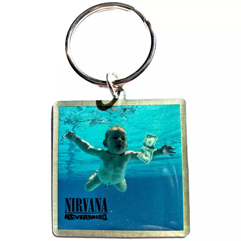 NIRVANA - NEVERMIND PHOTO PRINT - PORTACHIAVI