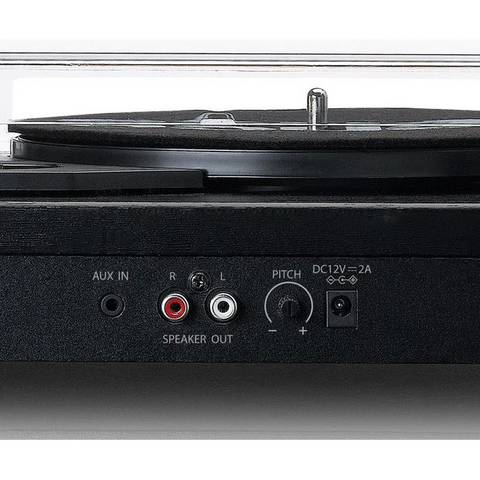 LENCO - GIRADISCHI - GIRADISCHI - NERO / CASSE ESTERNE (LS-101 BLACK)