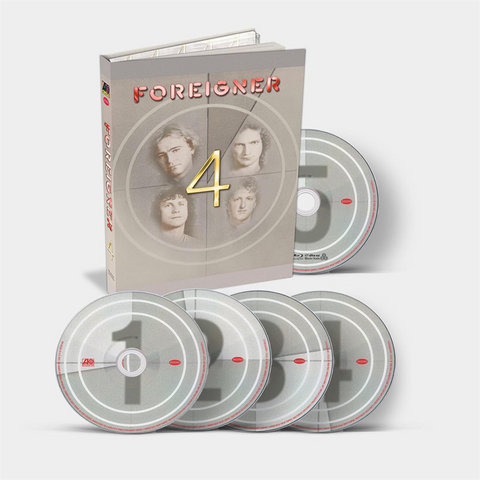 FOREIGNER - 4 (4CD + BLURAY | 1981 - DELUXE)