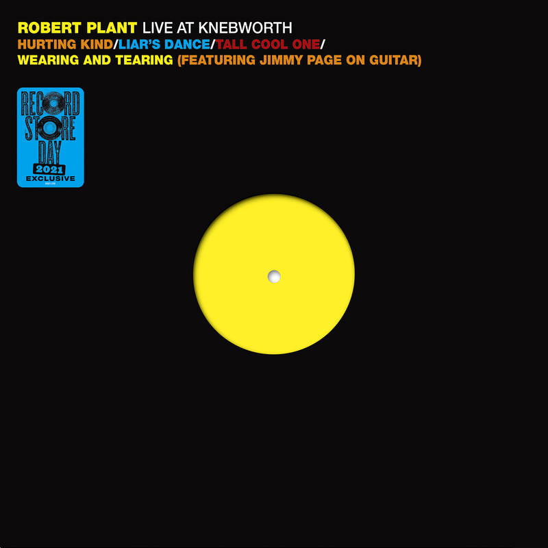 ROBERT PLANT - KNEBWORTH 1990 (12'' - 4 TRACKS - RSD'21)