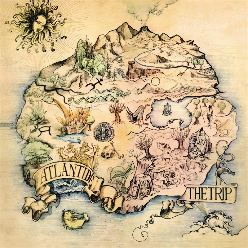 THE TRIP - ATLANTIDE (LP - GIALLO TRASP. | RSD'22 | LTD.NUM - 1972)