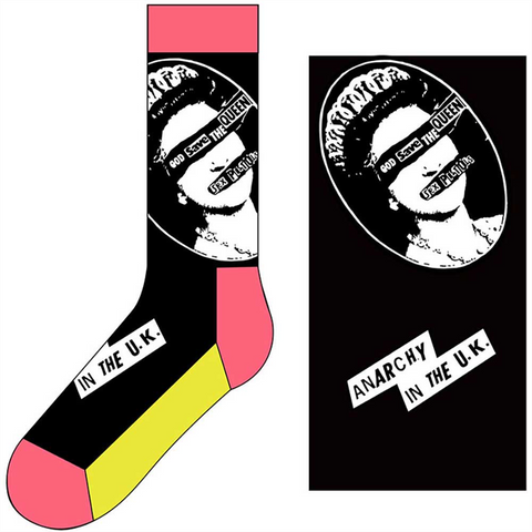 SEX PISTOLS - GOD SAVE THE QUEEN - 40-45 - NERO/BIANCO/