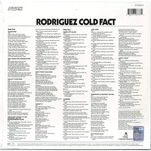 RODRIGUEZ - COLD FACT (LP - 1970)