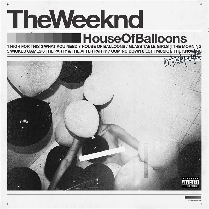 THE WEEKND - HOUSE OF BALOONS (2LP - MIXTAPE | REM23 - 2011)