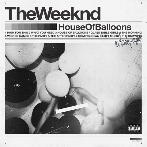 THE WEEKND - HOUSE OF BALOONS (2LP - MIXTAPE | REM23 - 2011)