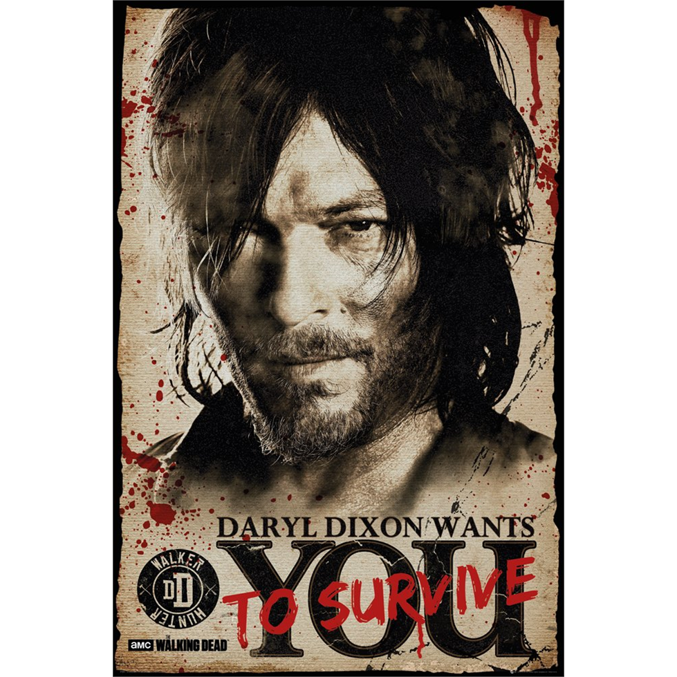 WALKING DEAD - DARYL NEEDS YOU - 456 - POSTER