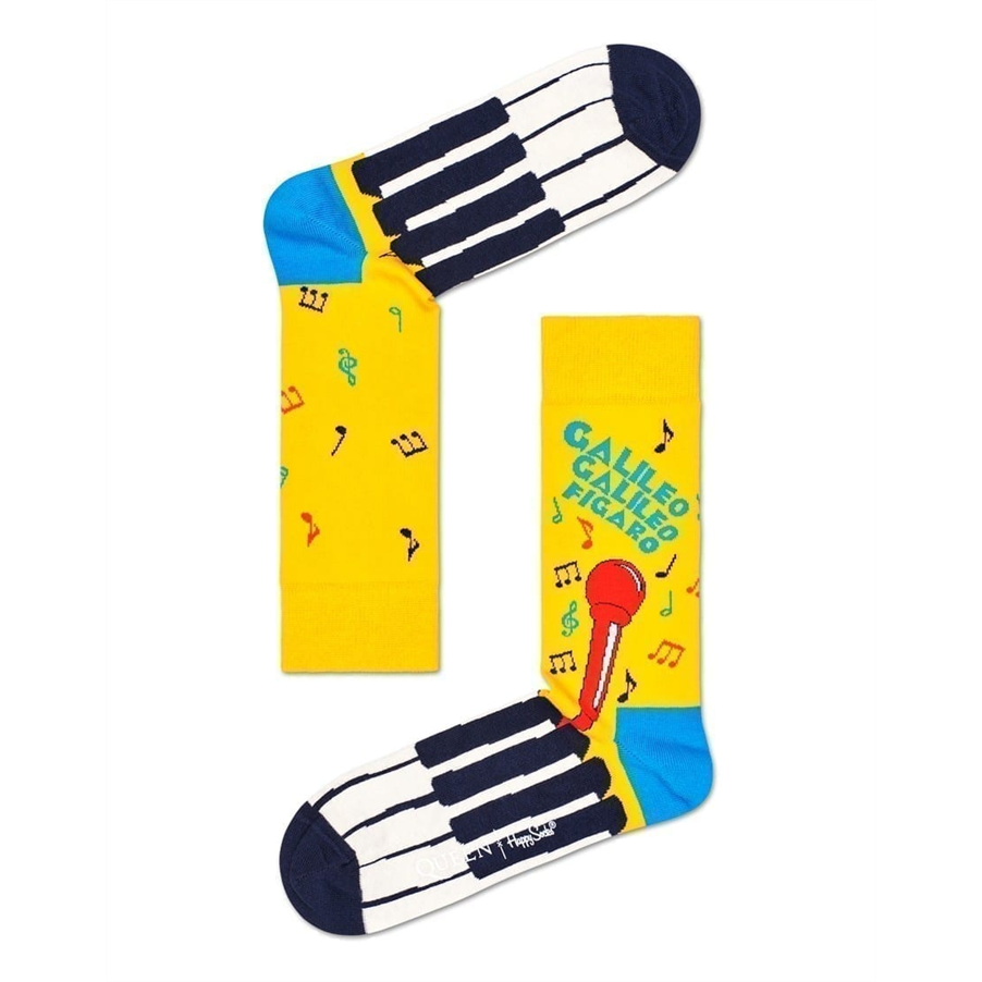 QUEEN - HAPPY SOCKS - BOX CALZINI 4 PAIA - 36/40