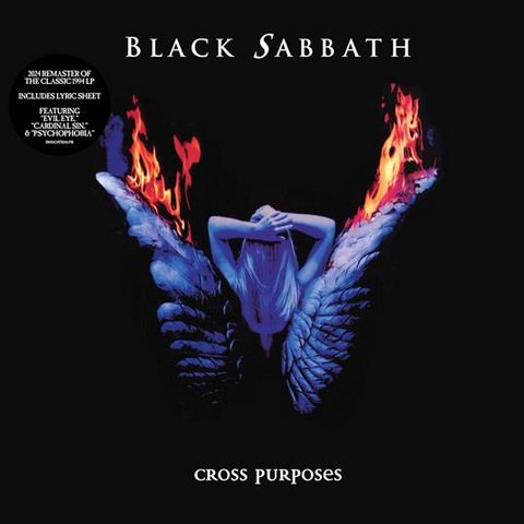 BLACK SABBATH - CROSS PURPOSES (LP - REM25 - 1994)