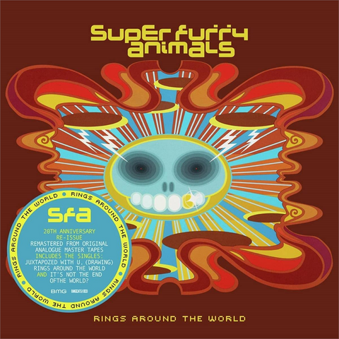 SUPER FURRY ANIMALS - RINGS AROUND THE WORLD (2001 - 20TH ANN | 3CD)