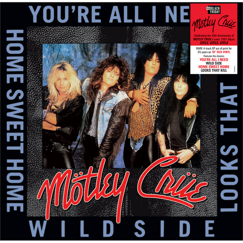 MOTLEY CRUE - GIRLS, GIRLS GIRLS: TOUR EP (10'' - BLACKFRIDAY22)