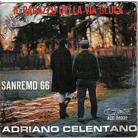 ADRIANO CELENTANO - IL RAGAZZO DELLA VIA GLUCK