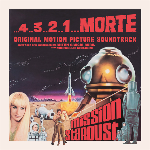 MARCELLO GIOMBINI & ANTON GARCIA ABRIL - 4..3..2..1…MORTE (LP - ROSSO | RSD'25 - 1967)
