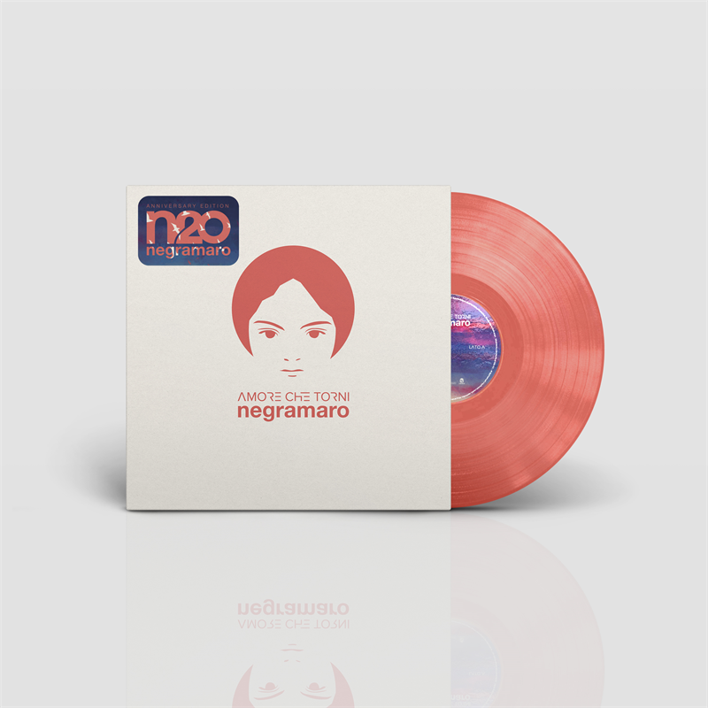 NEGRAMARO - AMORE CHE TORNI (2LP - N20 VERSION | ROSSO | REM23 - 2017)