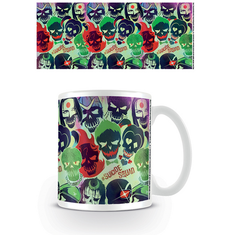 SUICIDE SQUAD - SKULLS - TAZZA