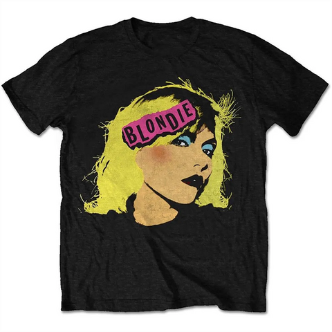 BLONDIE - PUNK LOGO - NERO - M - T-SHIRT