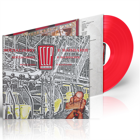 CCCP - FEDELI ALLA LINEA - SOCIALISMO E BARBARIE (LP - ROSSO | FELICITAZIONI ED | REM23 - 1987)