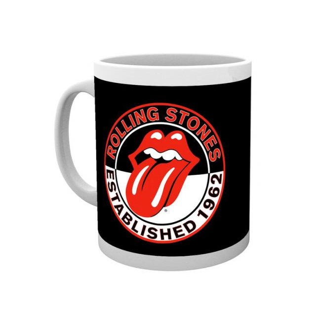 ROLLING STONES - LOGO ESTABLISHED 1962 - TAZZA