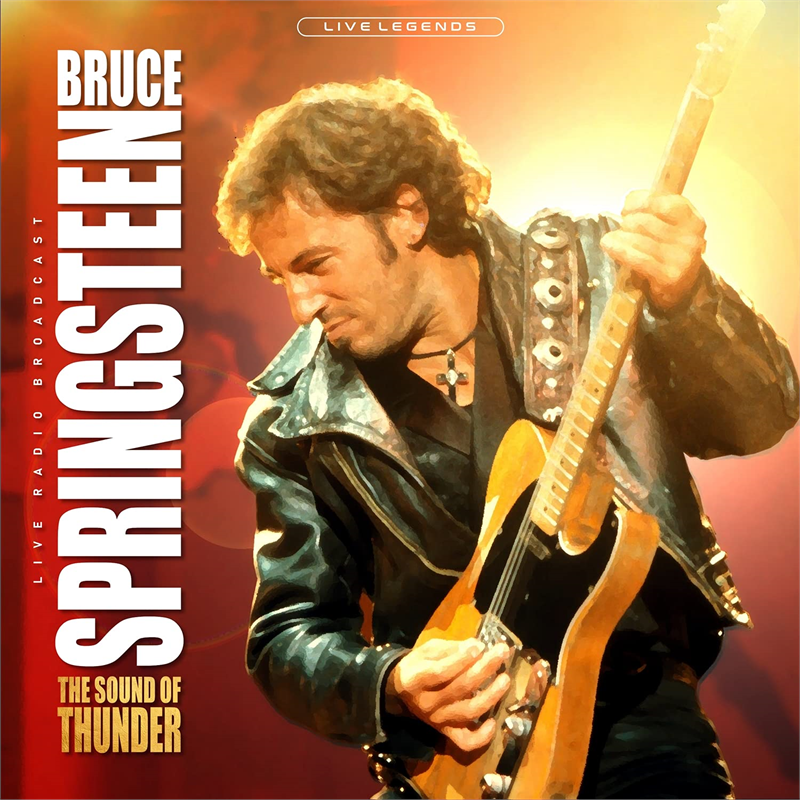 BRUCE SPRINGSTEEN - THE SOUND OF THUNDER (LP - TRASPARENTE - 2021)