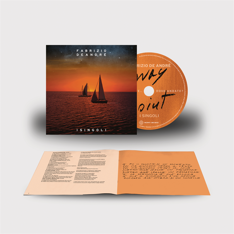 FABRIZIO DE ANDRE' - I SINGOLI (2024 | EDIZIONE WAY POINT)