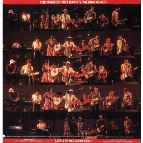 TALKING HEADS - THE NAME OF THE BAND IS (LP)