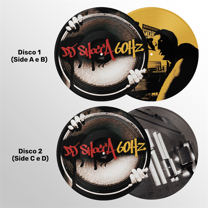 DJ SHOCCA - 60 HZ (2LP - PICTURE DISC | REM22 - 2004)