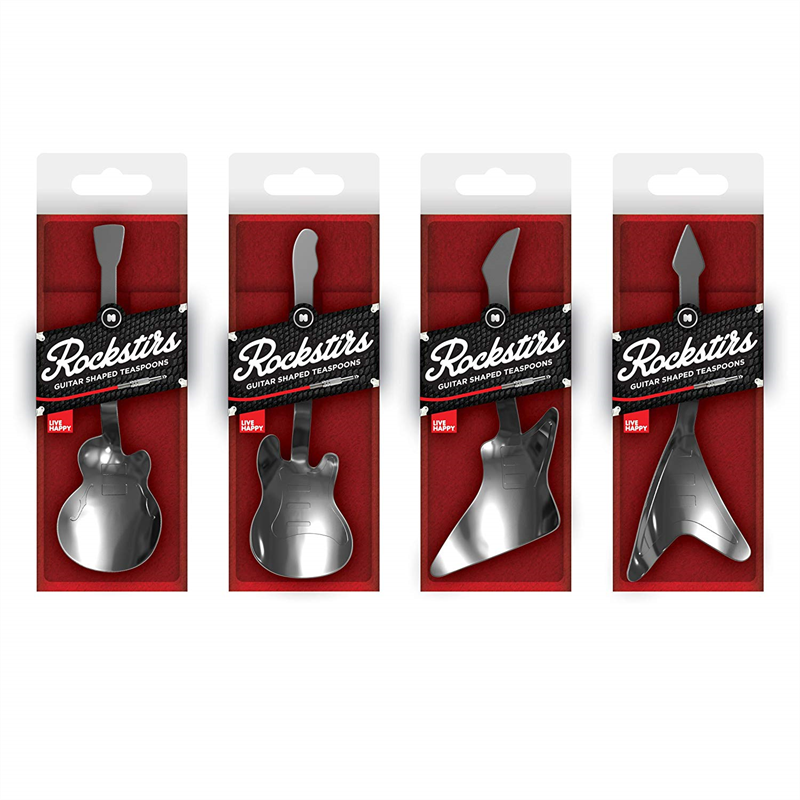 ROCKSTIRS - CUCCHIAINO - FLYING TEA -  CUCCHIAINO CHITARRA - METALLO