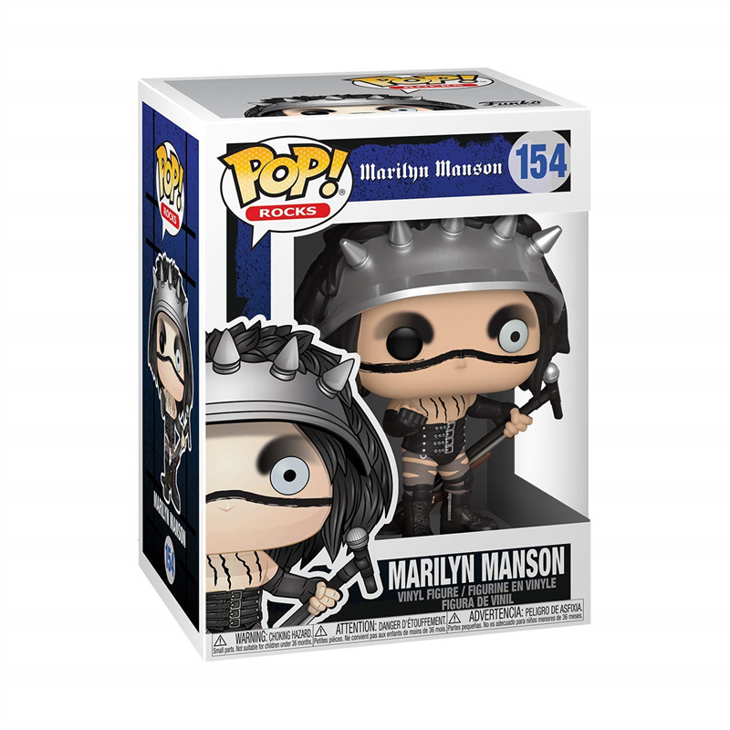 MARILYN MANSON - MICROPHONE - FUNKO POP | ROCKS!