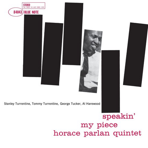 HORACE PARLAN - SPEAKIN' MY PIECE (LP - REM23 - 1960)