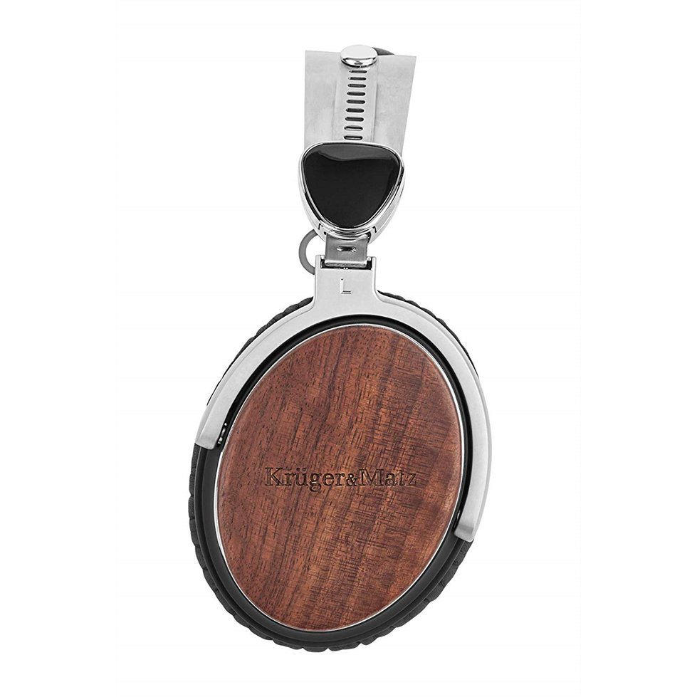 KRUGER & MATZ - CUFFIE - CUFFIE - BLUETOOTH / LEGNO - KM0670 - WALNUT WOOD
