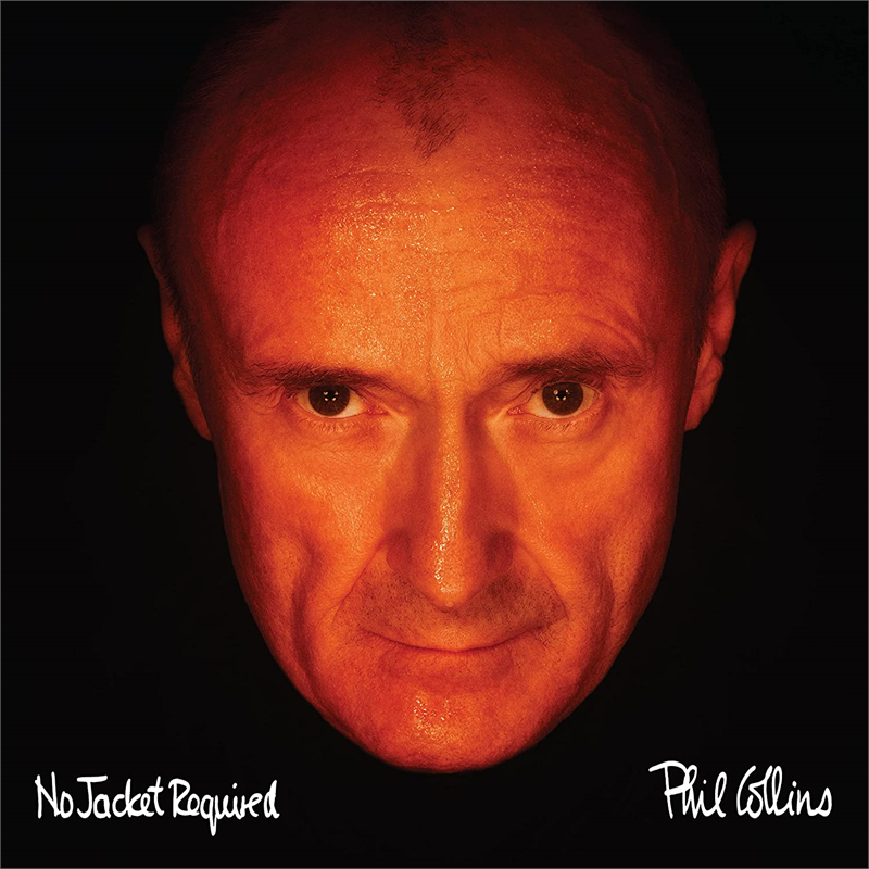 PHIL COLLINS - NO JACKET REQUIRED (LP - CLEAR | REM23 - 1985)