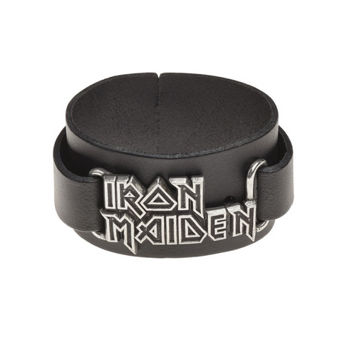 IRON MAIDEN - LOGO - BRACCIALETTO