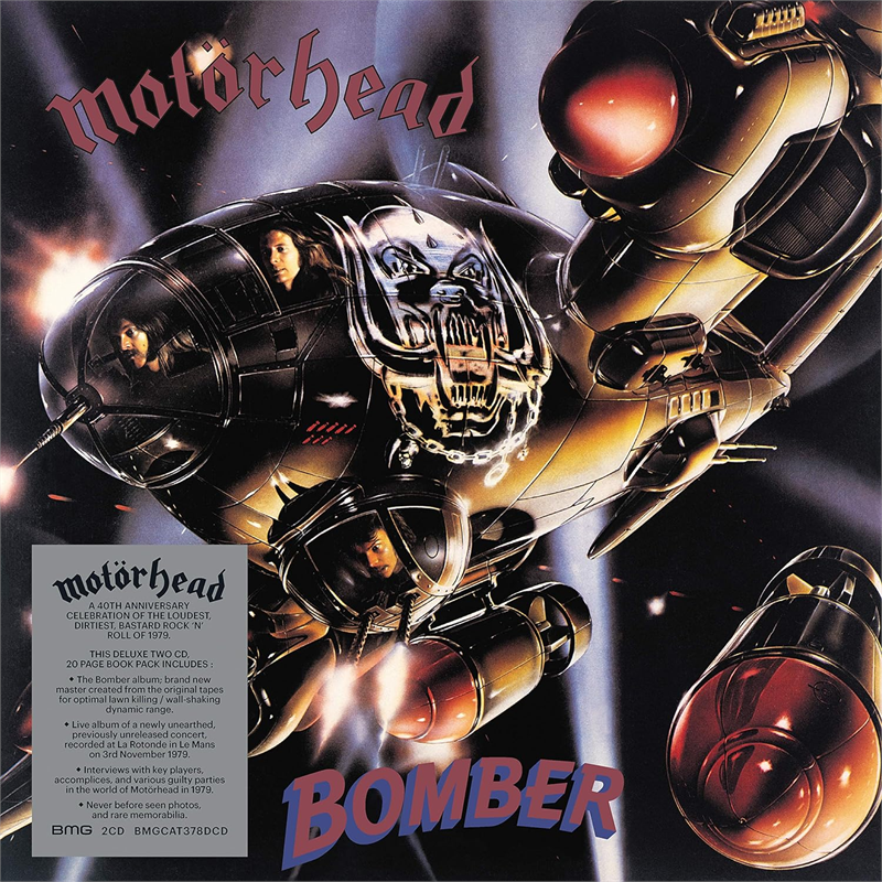MOTORHEAD - BOMBER (1979 - 40TH ANN - MEDIABOOK | REM19)