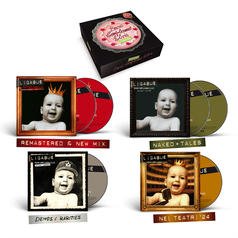 LIGABUE - BUON COMPLEANNO ELVIS 1995-2025 (1995 - 6CD BOX DELUXE | REM25)