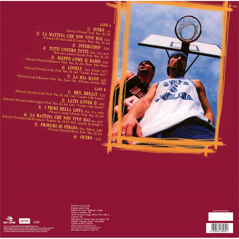 SPACE ONE - TUTTI CONTRO TUTTI (LP - ROSSO TRASP. | NUMERATO - 1997)