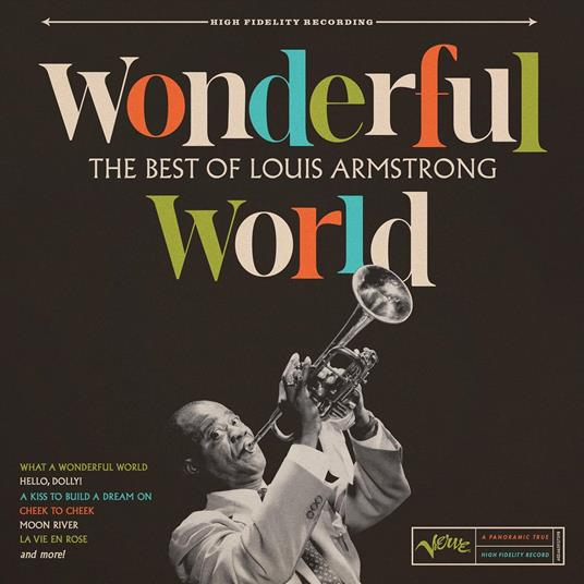 LOUIS ARMSTRONG - WONDERFUL WORLD: THE BEST OF LOUIS ARMSTRONG (LP - 2024)