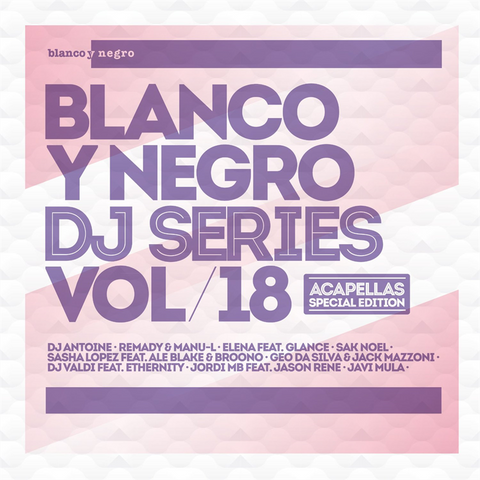 DJ SERIES - VOLUME 18 - BLANCO Y NEGRO