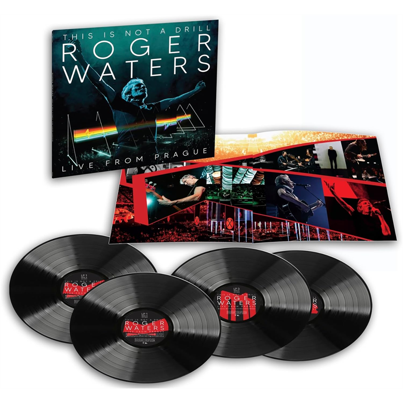 ROGER WATERS - THIS IS NOT A DRILL: LIVE FROM PRAGUE (4LP - 2025)