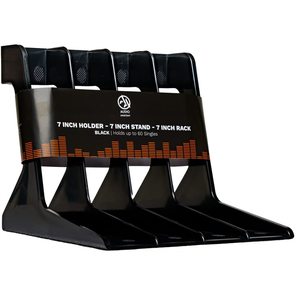 AUDIO ANATOMY - 7’’ | PORTA 45 GIRI DA SCAFFALE - NERO
