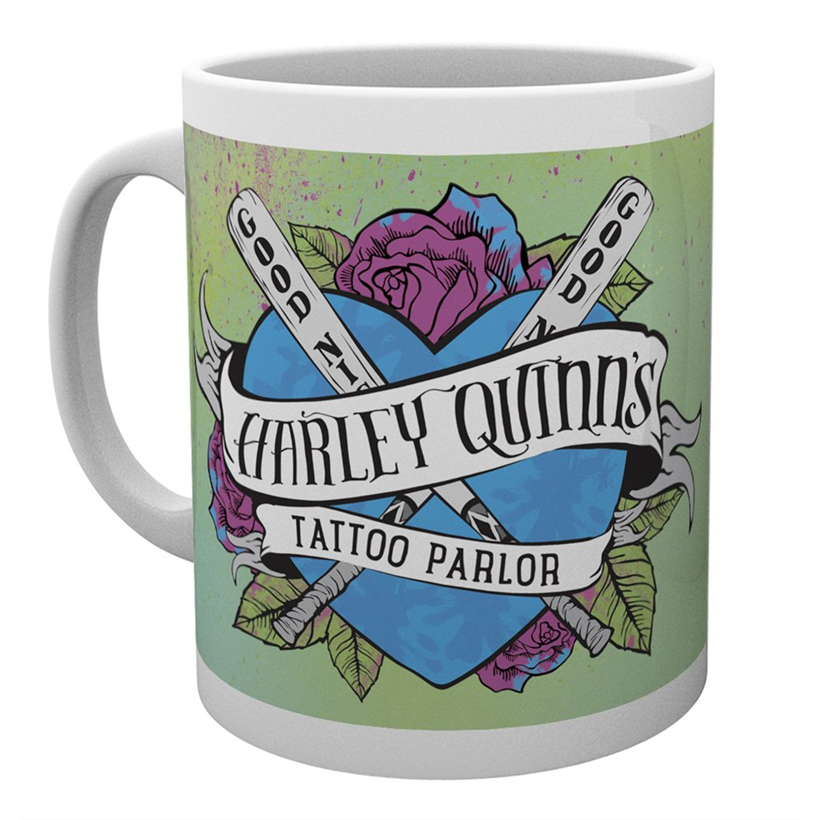 SUICIDE SQUAD - HARLEY QUINN TATTOO PARLOUR - TAZZA