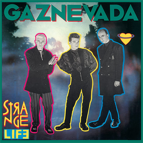 GAZNEVADA - STRANGE LIFE (LP 180 GR. VINILE VERDE CON SOVRA COPERTINA AUTOGRAFATA LIMITED EDT.)