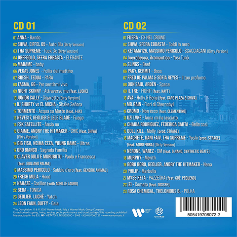 ONE TWO ONE TWO 2020 - VOL.4 - IL MEGLIO DEL RAP ITALIANO (2020)