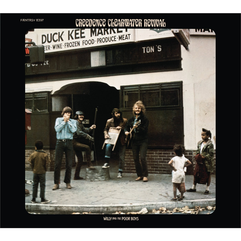 CREEDENCE CLEARWATER REVIVAL - WILLY AND THE POOR BOYS (LP - 1969)