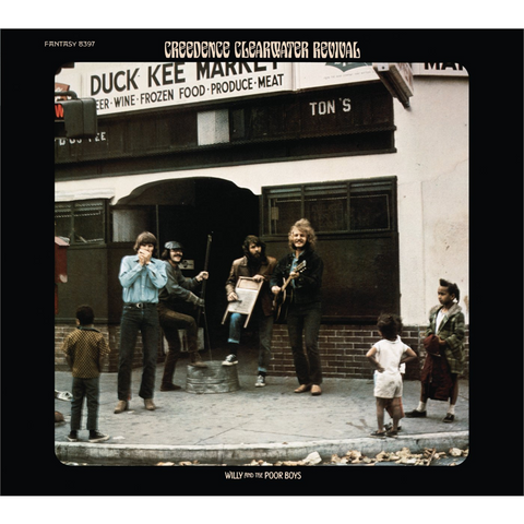 CREEDENCE CLEARWATER REVIVAL - WILLY AND THE POOR BOYS (LP - 1969)