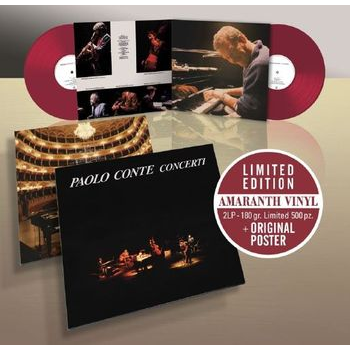 PAOLO CONTE - CONCERTI (2LP - AMARANTO | REM24 - 1985)