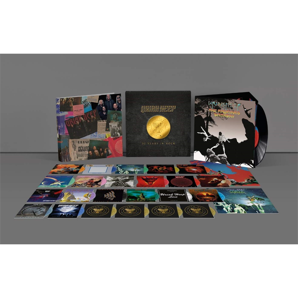 URIAH HEEP - 50 YEARS IN ROCK (LP+23CD - SUPER DELUXE EDT)