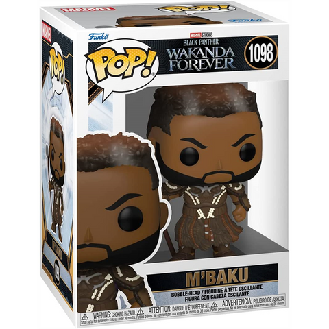 MARVEL - M’BAKU - FUNKO POP! BLACK PANTHER: WAKANDA FOREVER