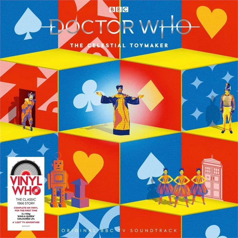 DOCTOR WHO - SOUNDTRACK - THE CELESTIAL TOYMAKER (2LP – RED&BLUE – 2022)