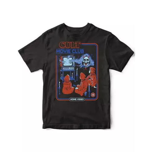 STEVEN RHODES - CULT MOVIE – NERO – (XL) – T-SHIRT