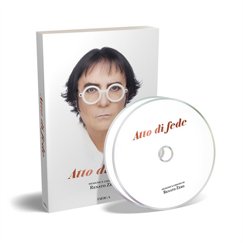 RENATO ZERO - ATTO DI FEDE (2022 - CD+LIBRO)